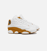 Air Jordan 13 Retro Wheat Grade School Lifestyle Shoe - White/Wheat