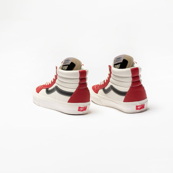 Vans VN0A4BVHXHT SK8-Hi Reissue Vlt LX - Red/Bone