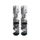 Allen Iverson G.L Braids Socks Men's - Black/White/Grey