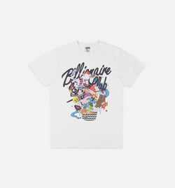 BILLIONAIRE BOYS CLUB 831-1208-WHT
 BB Epic Sundae Mens Short Sleeve Shirt - White Image 0