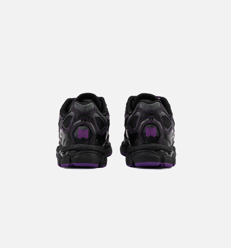Needles Gel NYC Mens Running Shoe - Black/Purple
