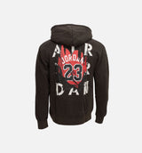 AJ5 GFX Mens Hoodie - Black/Red