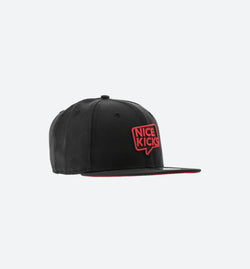 NEW ERA 70347585
 New Era X Nice Kicks 9Fifty Snapback Hat - Black/Red Image 0