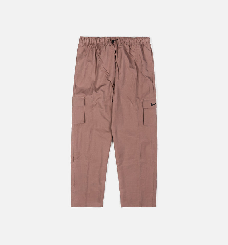 NSW Essential High Rise Woven Cargo Womens Pants - Smokey Mauve