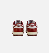 Dunk Low PRM Team Red Womens Lifestyle Shoe - Red/White