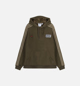 adidas X Neighborhood Collection Mens Hoodie - Trace Olive/White
