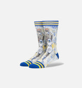 Tf Klay Thompson Classic Crew Socks Men's - Blue/Yellow