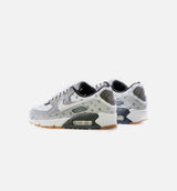 Air Max 90 White Polka Mens Lifestyle Shoe - Gray/White
