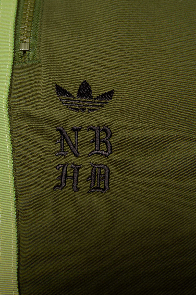 adidas X Neighborhood Collection Mens Track Pants - Olive Green/White