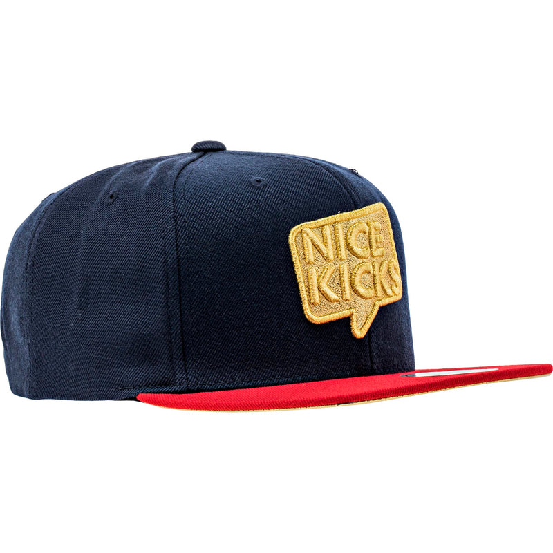 Nice Kicks X Mitchell & Ness "USA" Snapback Mens Hat - Navy/Red/Gold