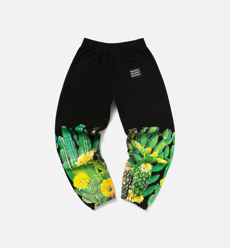Cactus Sweatpants Mens Pants - Black