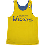 Golden State Warriors NBA Reversible Mesh Mens Jersey - Blue/Gold