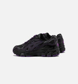 Needles Gel NYC Mens Running Shoe - Black/Purple