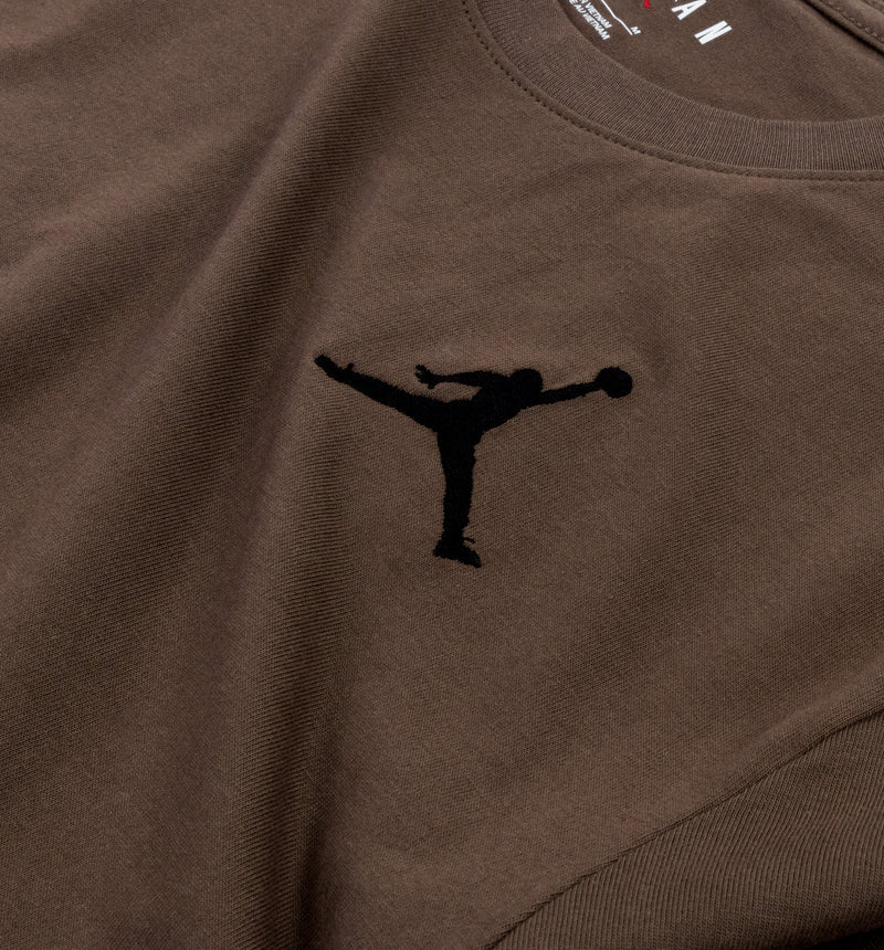 Jumpman Mens Short Sleeve Shirt - Brown