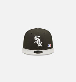 NEW ERA 60243387
 Chicago White Sox Backletter Arch 9FIFTY Snapback Mens Hat - Black Image 0