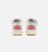 Forum 84 Low Mens Lifestyle Shoe - Cream/Red