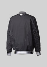 White Mountaineering Collection Mens Flight Jacket - Black/Black