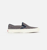 Vans Vault X Taka Hayashi Woven Slip-On 66 LX Men's Shoe - Dress Blue/Marshmellow White