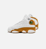 Air Jordan 13 Retro Wheat Grade School Lifestyle Shoe - White/Wheat