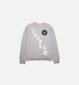 Time Mens Crew Sweatshirt - Grey/Multi