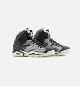 Air Jordan Retro 6 Tech Chrome Womens Lifestyle Shoe - Black/Grey