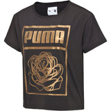 Puma X Careaux Logo Tee Women's - Puma Black/Rose Gold