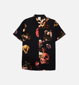 Lamb of God Button Up Mens Shirt - Black