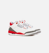 Air Jordan 3 OG Fire Red Mens Lifestyle Shoe - White/Red