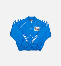 ADIDAS DZ0023
 Olivia Oblanc X adidas X Kendall Jenner Quilted Womens Track Top - Blue/Blue Image 0