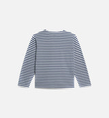 Human Made Long Sleeve Mens T-Shirt - White/Navy