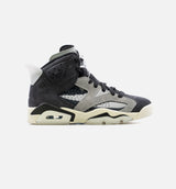 Air Jordan Retro 6 Tech Chrome Womens Lifestyle Shoe - Black/Grey