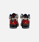 Air Jordan 5 Retro Plaid Grade School Lifestyle Shoe - Black/Multi