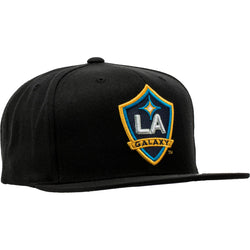 MITCHELL & NESS (SLD) VR26Z 005 3LAGAL
 Los Angeles Galaxy MLS Snapback Men's Hat - Black/Yellow Image 0
