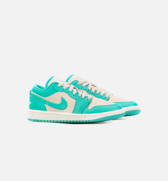 27cm DC0774-131 WMNS AIR JORDAN 1 LOW Tropical Teal Green ウィメンズ エアジョーダン ロー トロピカル ティール グリーン Air Jordan 1 Low Womens Lifestyle Shoe - Teal Blue⁄ Beige