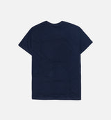 Stussy No 4 Gold Tee - Navy