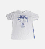 Stussy Diametric Tee - White/Blue