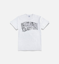 BILLIONAIRE BOYS CLUB 811-6206-WHT
 BB Circuit Arch Short Sleeve Tee Mens T-Shirt - White Image 0