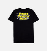 Nice Kicks X Amoeba Peace Short Sleeve Shirt - Black