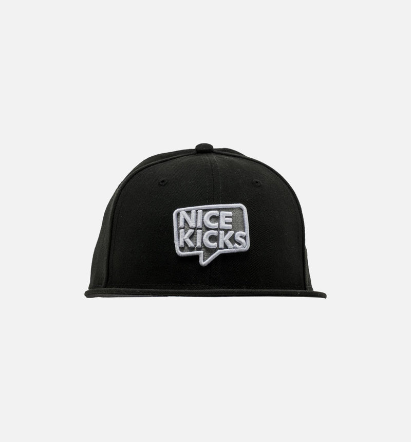 New Era X Nice Kicks 'Nice Angeles' Hat - Black/Silver
