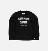 Reigning Champ Gym Crewneck Men's - Black