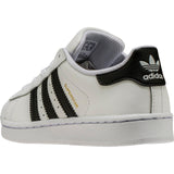 Superstar Preschool Lifestyle Shoe - White/Black