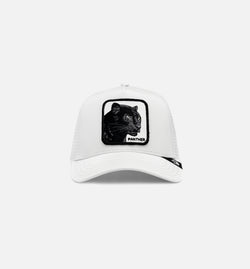 GOORIN BROTHERS 101-0381-WHI
 The Panther Trucker Mens Hat - White Image 0
