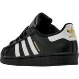 Superstar Preschool Lifestyle Shoe - Black/White