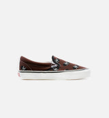 Vault X Wacko Maria OG Classic Slip On LX Mens Lifestyle Shoe - Brown/White