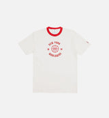Rhuigi Graphic Mens Short Sleeve Shirt - White/Red