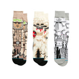 Star Wars Empire Strikes Back 3 Pack Socks - Black