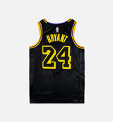 Los Angeles Lakers Kobe Bryant Mens Jersey - Black/Yellow