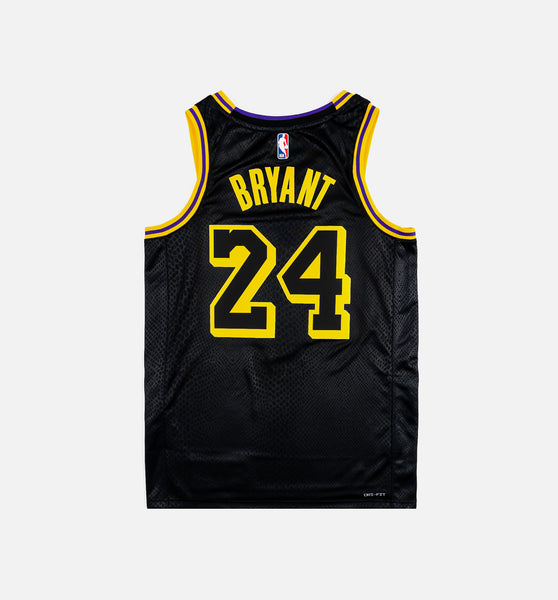 Nike FN7297-010 Los Angeles Lakers Kobe Bryant Mens Jersey - Black