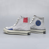 Twisted Prep Chuck Taylor 70 High Top Mens Lifestyle Shoe -Grey/Bone/Blue/Red/Black