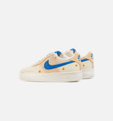 Air Force 1 '07 LA Flea Womens Lifestyle Shoe - Beige/Blue